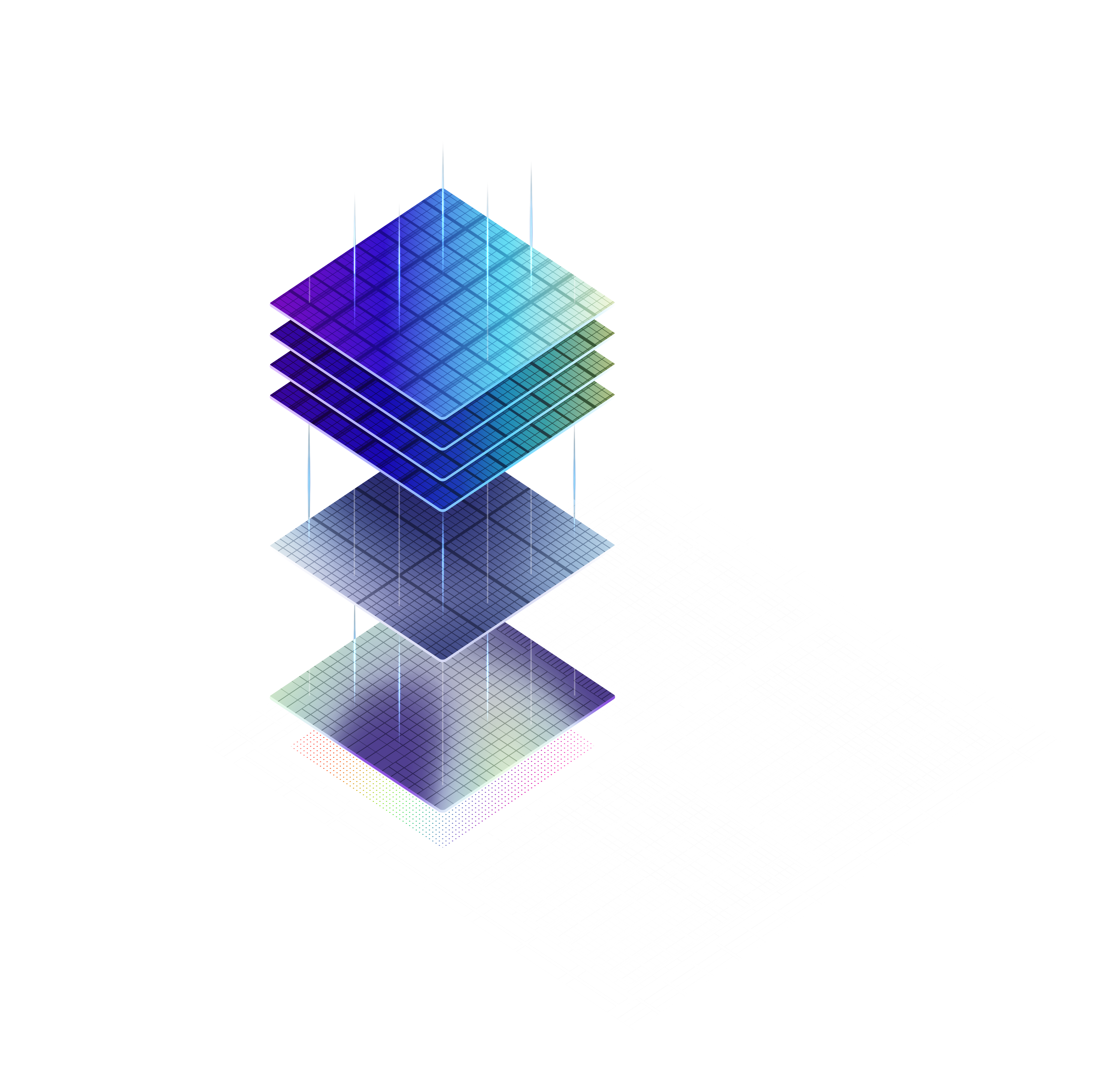 3.5D DRAM and custom silicon architecture